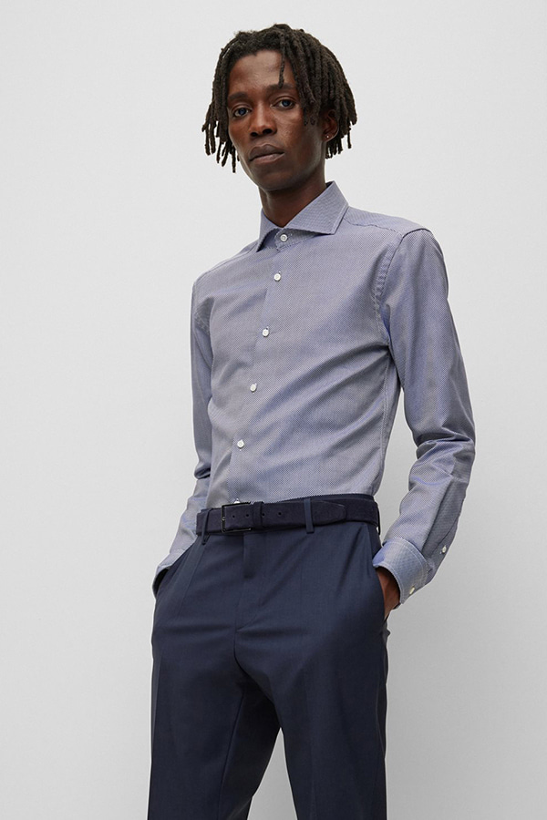 ΖΩΝΗ BOSS - 402 ΜΠΛΕ